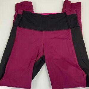Lululemon Women's 4 All You Need Tight Dashing Purple Black Jewelled Magenta